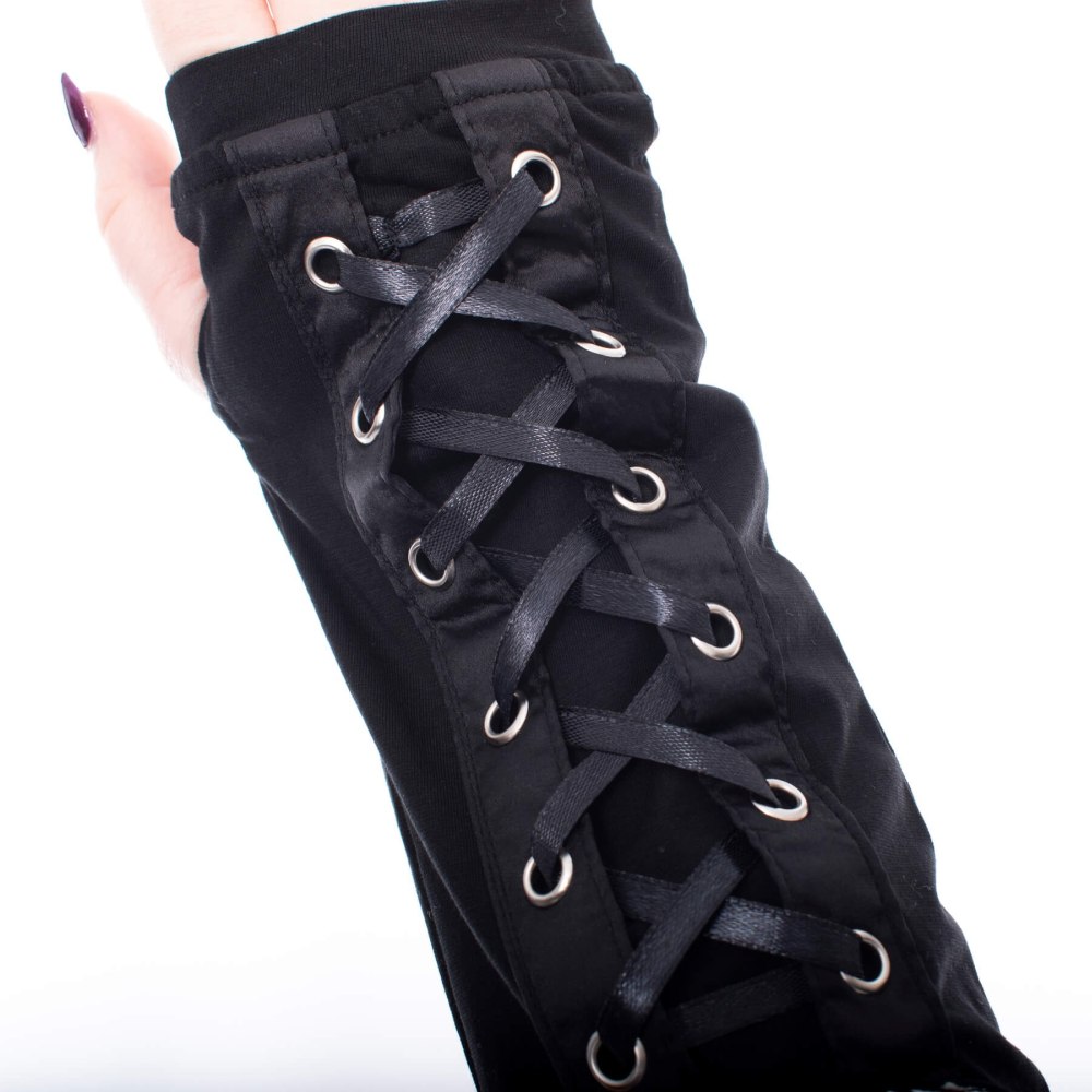 Heartless - Luna Armwarmer - Zwart